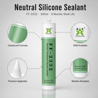 Scellant silicone transparent à durcissement neutre FF2332 pour l'étanchéité du verre et le collage électronique
