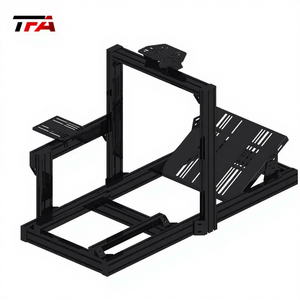 Simulador <span class=keywords><strong>de</strong></span> Conducción Ajustable para Entretenimiento Deportivo, Cabina <span class=keywords><strong>de</strong></span> Simulación <span class=keywords><strong>de</strong></span> Carreras, Perfil <span class=keywords><strong>de</strong></span> Aluminio 4080 40120 40160, Estructura para Simulador <span class=keywords><strong>de</strong></span> Conducción <span class=keywords><strong>de</strong></span> Autos y <span class=keywords><strong>Camiones</strong></span> - Product Image 1
