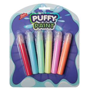 Meilleure offre sur des peintures textiles 3D imperméables, 6 couleurs x 10 ml, magie pour stylo à peinture gonflable, ensemble pour la peinture créative - Product Image 1