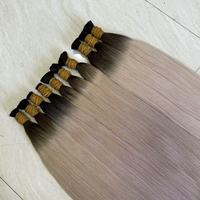 Pephair Extensions de cheveux chinois blonds les plus vendues, lisses et soyeux, cuticules alignées, pré-collées, vierges Remy, fabriquées à la machine