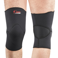 Genouillère de sport en néoprène avec logo personnalisé - Réglable, haute élasticité, respirante, compression, imperméable et écologique