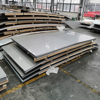 Feuille d'acier inoxydable série AISI ASTM 300 finition 2B BA 0.3 laminée à froid 201 347 304 316 904L flexion de plaque incluse