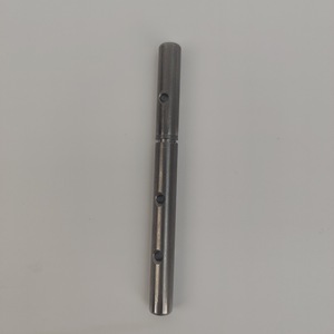 Tige en fer et acier inoxydable usinée avec précision, avec trous pour pièces de machine, conception étagée personnalisée XY 02 - Product Image 1