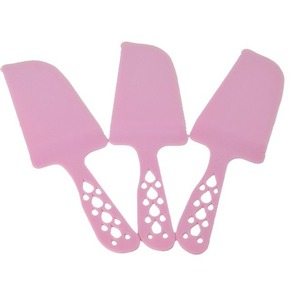 Cake Knife <b>Plastic</b> Rectangle Shape Cake Cutter <b>Kitchen</b> Tool For Birthday Fruit Spatula 20 Pieces Per Bundle - Product Image 5