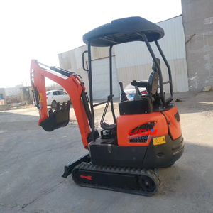 Miniexcavadora de 1.8 Toneladas de Marca China con Giro Cero y Accesorio de Martillo Rompedor para Jardín, Granja y Construcción - Product Image 4