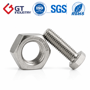 Duplex 2205 Schwere Sechskantmutter UNS S32205 DIN 934 Edelstahl Korrosionsbeständig OEM - Product Image 1