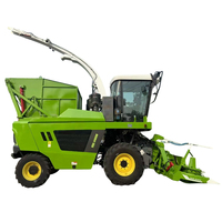 Moissonneuse-broyeuse automotrice YD 9QS-2800 pour ensilage de maïs et fourrage, bac de collecte 5m, largeur de travail 2850mm, pour broyage de tiges de maïs en ferme