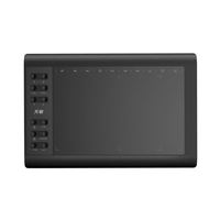 Tablette numérique G10 10*6 pouces avec 8192 niveaux de sensibilité à la pression pour la conception graphique