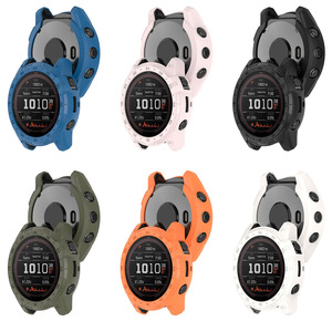 Funda protectora Coolyep Scale con armadura hueca de TPU Compatible con <span class=keywords><strong>Garmin</strong></span> Tactix 7 AMOLED Edition resistente a caídas a prueba de polvo - Product Image 5