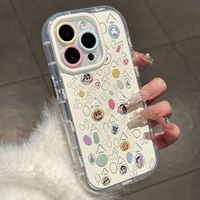 Coque de protection transparente et colorée à imprimé intégral Shin-chan pour iPhone 18 Pro Maxi, compatible avec les coques de téléphone iPhone 17, 16, 15