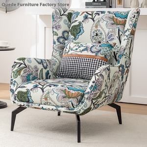 <span class=keywords><strong>Fauteuil</strong></span> d'Appoint Moderne pour Salon Ensemble de Petites Chaises de Canapé pour Chambre Appartement Salle à Manger - Promotion - Product Image 5