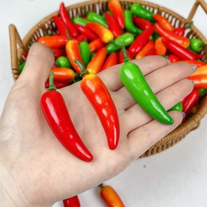 Simulation Chilli Artificial Pepper Lifelike Polyfoam <strong>Craft</strong> for <strong>Home</strong> &amp; Shop <strong>Decor</strong> for Food Fruit &amp; Bakeries - Product Image 1