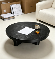 Table basse moderne et contemporaine en panneau écologique E1 pour la maison, l'appartement, l'hôtel, le bureau, les projets commerciaux, meubles en gros