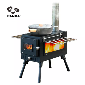 Garden Corten Steel Fire Pit Barbecue Grill Bbq Fire Pit Outdoor Portable Foldable Barbecue <b>Stove</b> Camping Tents <b>Stove</b> - Product Image 4