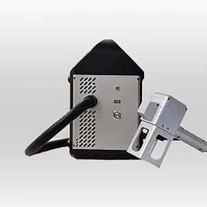 Mini machine de marquage laser à fibre portable 20W 30W 50W pour métal, refroidie par air, multifonctionnelle, prend en charge les formats DXF/PLT/BMP - Product Image 2