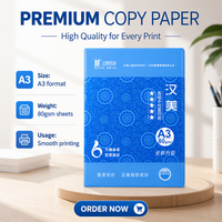 Pasokan Pabrik Kertas Fotocopy A3 Berkualitas Baik 80gsm Kertas Putih Premium Kertas Fotocopy A3 untuk Penggunaan Kantor