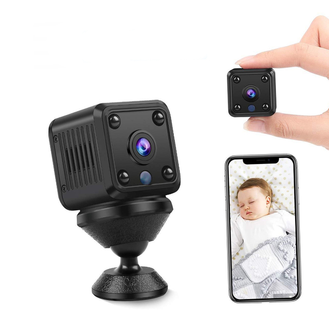 Verified Mini Camera Suppliers Tiny Mini Camera Adjustable Portable Wifi Very Small Wireless Camera