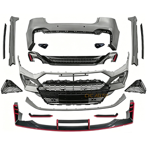 Kit carrosserie complet C8, mise à niveau style RS7, pare-chocs avec lèvre avant design <span class=keywords><strong>ABT</strong></span> pour Audi <span class=keywords><strong>A7</strong></span> S7 4K Sportback 2020 2021 2022 2023+ - Product Image 2