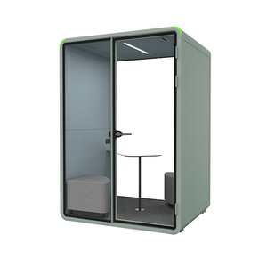 Cabine de réunion insonorisée moderne de luxe pour 2 personnes, pour bureaux commerciaux haut de gamme - Product Image 3