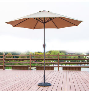 Paraguas de jardín de alta calidad Artiz, sombrilla de exterior de diseño moderno, sombrilla de Patio, marco de aluminio de acero para uso exterior de playa - Product Image 3