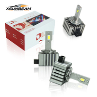Bombilla LED de Alta Calidad para Faros Delanteros Serie D, Chip CSP D1S D2S D3S D4S D5S, Canbus Plug and Play, Reemplazo de Xenón HID