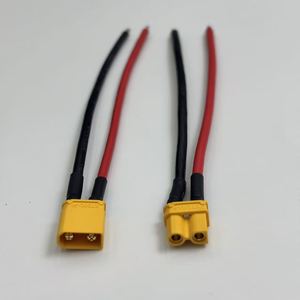 Kabel Ekstensi XT30 Pria Wanita Kustom, Konektor Daya Arus Tinggi untuk Baterai Drone RC FPV - Product Image 6