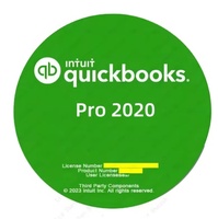 Intuit QuickBooks Pro 2020 Versión de Escritorio para Windows, Descarga Oficial, Software de Contabilidad Financiera de por Vida, Entrega por Correo Electrónico