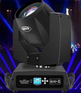 Luz Móvil HAT 7r <span class=keywords><strong>Beam</strong></span> <span class=keywords><strong>230</strong></span> de 200W <span class=keywords><strong>5r</strong></span>, Control DMX512 Profesional, Clasificación IP33, Salida de 14 Colores + Blanco - Product Image 2