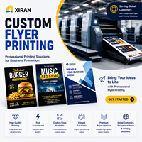 Volantini e Poster in Carta Laminata Goffrata all'Ingrosso, Stampa Offset Personalizzata A3/A4/A5/A6, Opuscoli Pubblicitari Commerciali