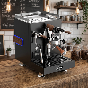 เครื่องชงกาแฟเอสเพรสโซ่ MDK MC-27 รุ่น Professional Commercial E61 แบบกึ่งอัตโนมัติ พร้อมปั๊มโรตารี่ FOT และหม้อต้มคู่ เหมาะสำหรับใช้ในโรงแรม - Product Image 5