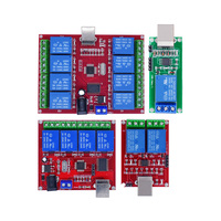 Commutateur de commande USB sans lecteur Module relais 1/2/4/8 voies avec PC Commutateur de commande d'ordinateur intelligent Catégorie de produit CI
