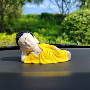 Décoration de voiture en résine personnalisée d'usine, <span class=keywords><strong>Bouddha</strong></span> <span class=keywords><strong>Tathagata</strong></span> Maitreya - Product Image 5