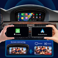 Écran sans fil CarPlay Linux 10,26 pouces 1600*600 pour BMW Série 3 5 E60 E61 E62 E63 E90 E91 E92 Autoradio Lecteur multimédia Stéréo