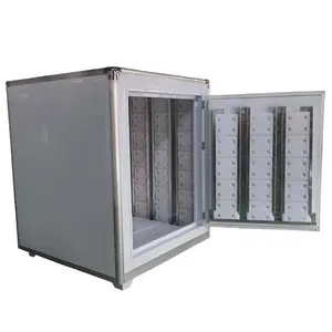 Caixa refrigerada de material isolante PU com 80 mm de espessura