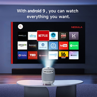 Proyectores de videojuegos de cine en casa Mini portátil Retro Full Hd Smart Tv teléfono móvil 4K proyector Android Wifi LED Proyector
