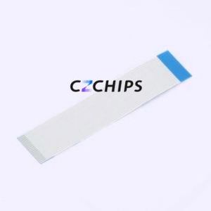 HX FFC-1.0-20P-100mm F FFC Cable (Flexible Flat Cable) P=1mm Connector 20P 1mm 0.3mm Reverse - Product Image 2