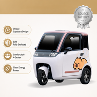 Véhicules électriques neufs, voiture électrique pour adultes, mini-voiture électrique à 3 roues pour les trajets en ville avec climatisation et charge rapide