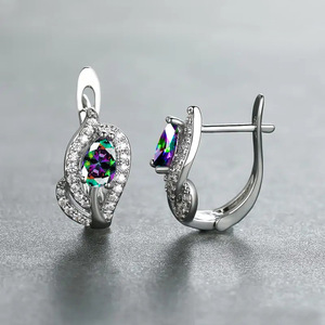 Eleganti Orecchini Pendenti con Motivi Floreali e Alghe Marine per Donne, Gioielli Chic per Uso Quotidiano - Product Image 6