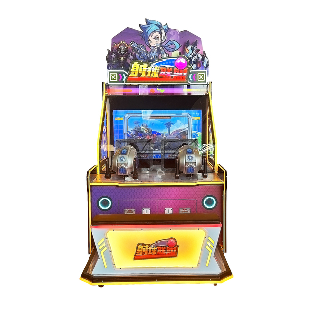 High Quality Exciting Simulator Coin Operated Kids Indoor Aliens Time Crisis 4 Arcade Shooting Game Machine