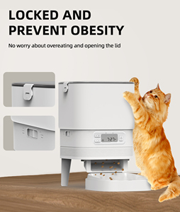 Con Chó Thực Phẩm Dispenser Với Nút LCD Hiển Thị Hẹn Giờ Thức Ăn Vật Nuôi Dispenser Tự Động Mèo Trung Chuyển Với Bộ Đếm Thời Gian - Product Image 4