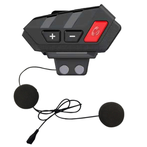 S21 Motosiklet Kaskı <span class=keywords><strong>Bluetooth</strong></span> Kulaklık IP65 Su Geçirmez FM Radyo Eller Serbest Kulaklık İnterkom Yok - Product Image 2