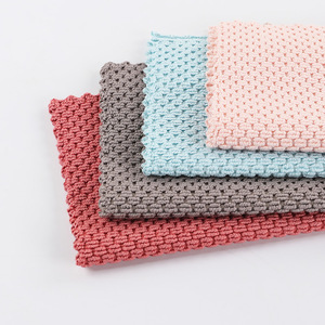 Premium Ultra yumuşak mikrofiber % mutfak havluları pamuk % bulaşık bezleri hızlı kuruyan mısır çekirdeği için kalınlaşmış emici temizlik çanak - Product Image 4