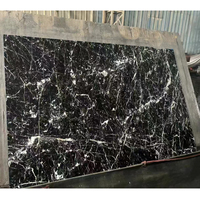 Italie marbre noir pour carreaux de sol comptoirs de cuisine panneau mural escalier en marbre Table Console en marbre Sculpture extérieure pierre tombale