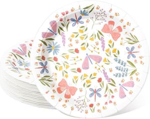 Disposal Paper <b>Plate</b> Pack Inches CMYK 9 Theme Party Decorations Birthday Holidays - Product Image 1
