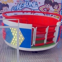 Manège Mini Disco Tagada pour enfants, équipement d'amusement pour centre commercial, à vendre
