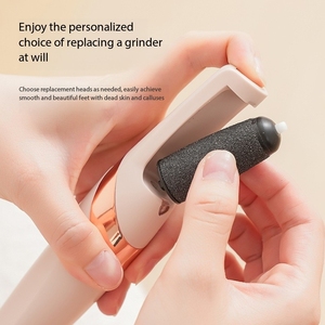 Râpe électrique rechargeable USB pour éliminer les callosités, lime à pieds intelligente pour éliminer les peaux mortes, machine portable de pédicure pour le soin des pieds - Product Image 4