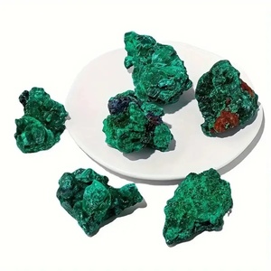 Vente en gros de malachite naturelle de haute qualité, spécimen minéral brut, pierres de guérison, excellent artisanat en cristal pour cadeaux, bricolage, amour - Product Image 4