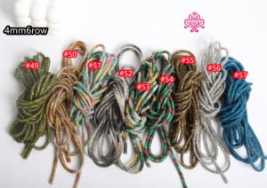 Cuerda de Estrás de 4 mm y 6 Hileras Resistente a la Decoloración con Pedrería de Cristal para Adornos y Decoración de Prendas - Product Image 4
