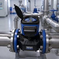 Medidor de Flujo de Agua Ultrasónico Inteligente Yheng con Control Remoto y Lectura Automática, con Sensor de Temperatura para Apartamentos