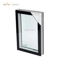 Ventana Glostar para Cuarto Limpio de 50mm, 75mm, 100mm con Marco de Aluminio y Doble Vidrio Templado para Taller GMP y Hospital